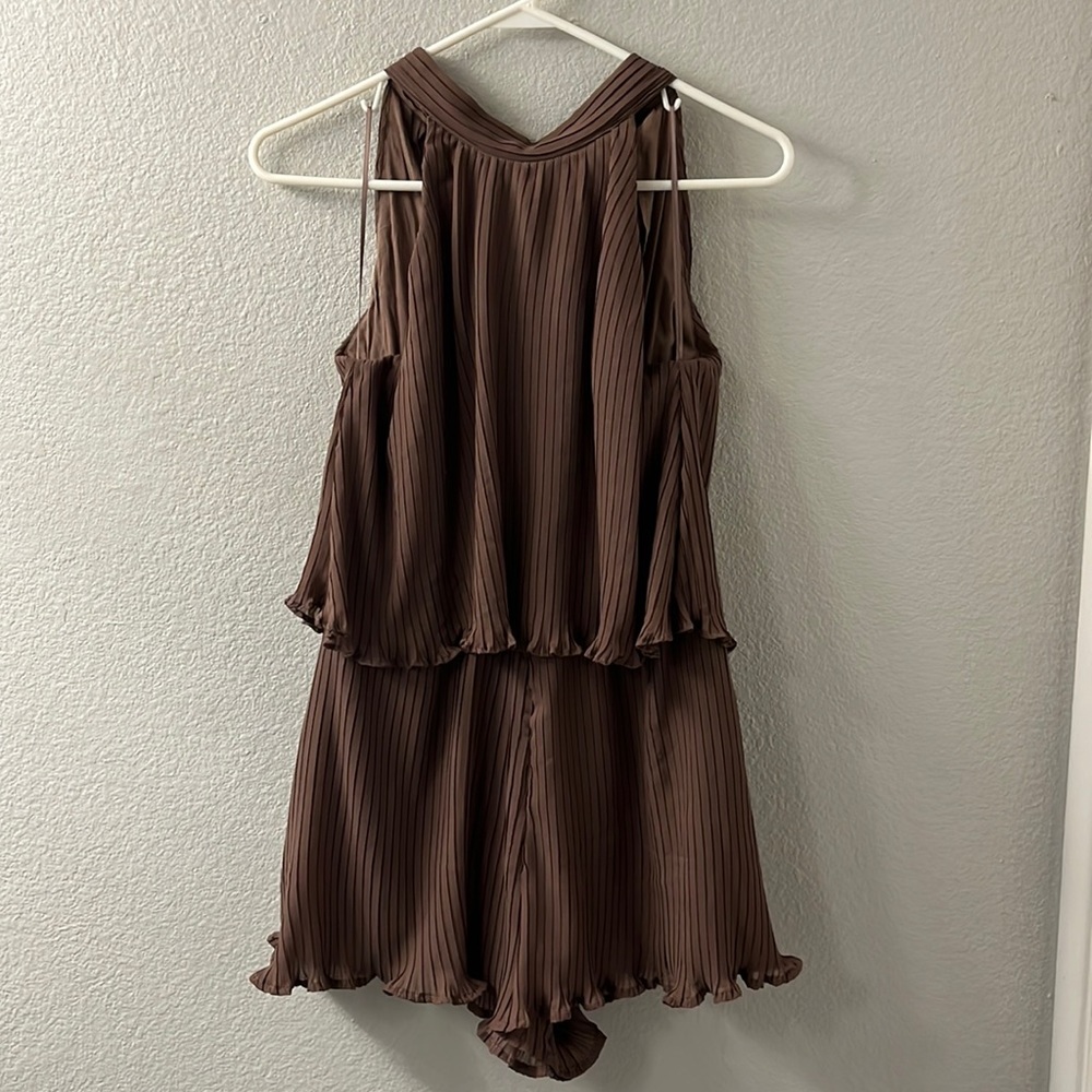 Women’s Mocha Romper Size: S